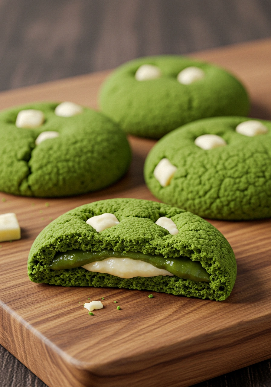 Matcha Mochi Cookies - tertiary view